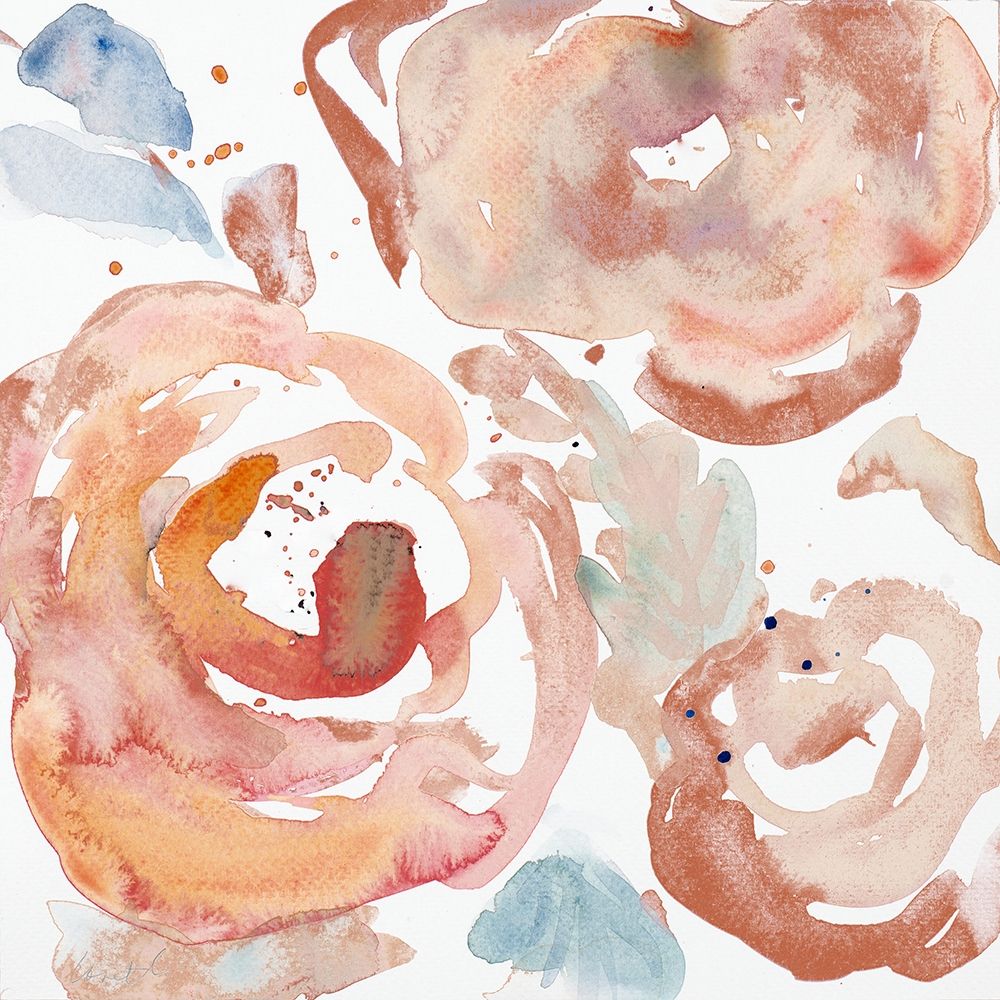 Gentle Blossoms of Pink II art print by Lanie Loreth for $57.95 CAD