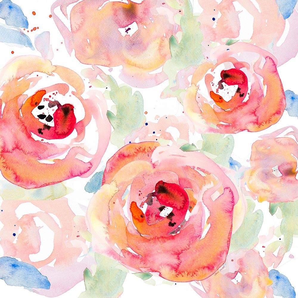 Tropical Blossom Garden II art print by Lanie Loreth for $57.95 CAD