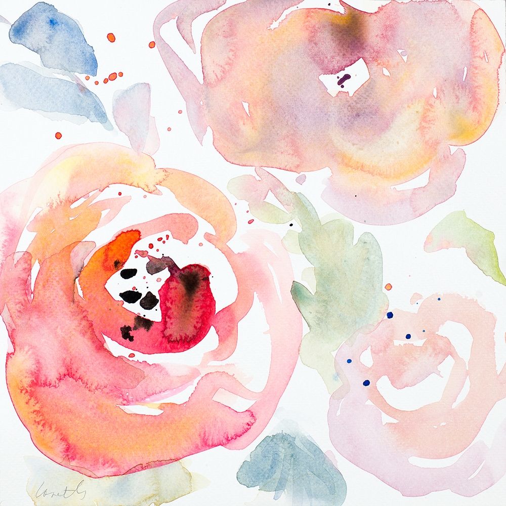 Gentle Blossoms II art print by Lanie Loreth for $57.95 CAD