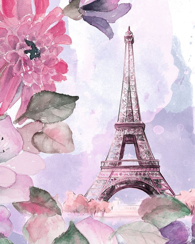 Parisian Blossoms I art print by Lanie Loreth for $57.95 CAD