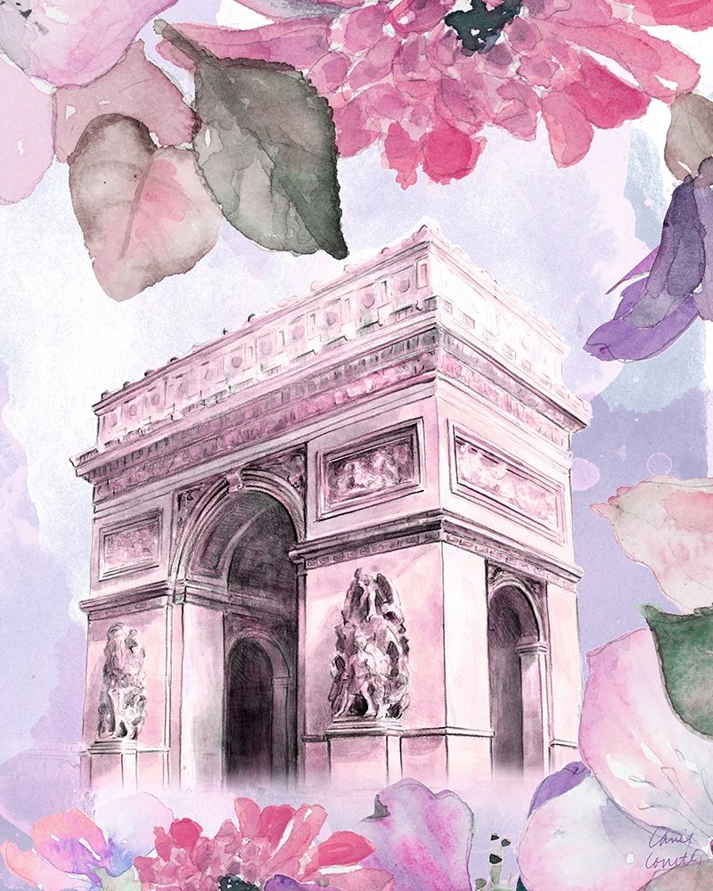 Parisian Blossoms II art print by Lanie Loreth for $57.95 CAD