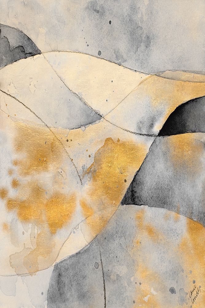 Grey and Gold Fantasy I art print by Lanie Loreth for $57.95 CAD