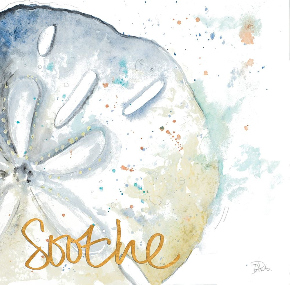 Soothe Water Sand Dollar art print by Patricia Pinto for $57.95 CAD