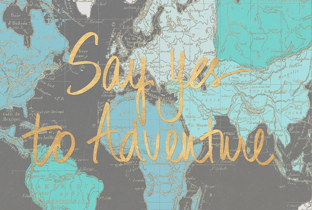 Say Yes to Adventure Time art print by Elizabeth Medley for $57.95 CAD