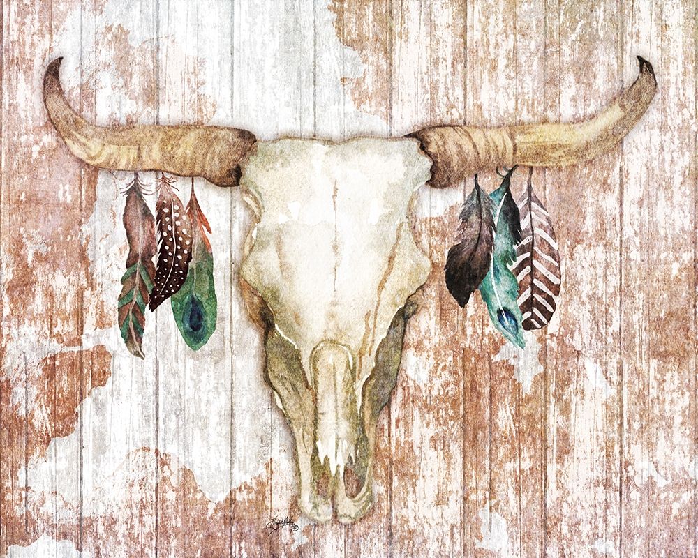 Light Feathery Antlers art print by Elizabeth Medley for $57.95 CAD