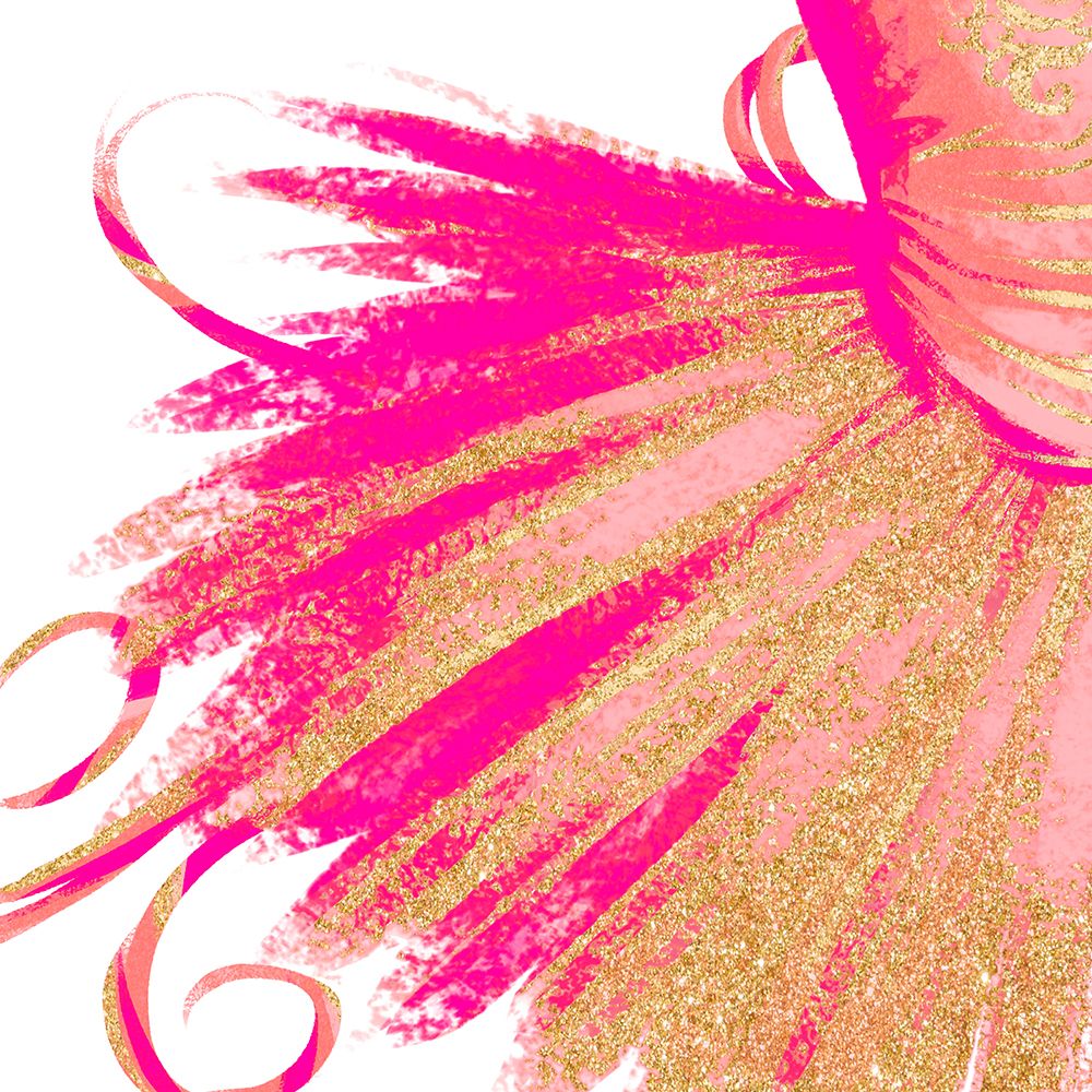 Bright Gold Ballet II art print by SD Graphics Studio for $57.95 CAD