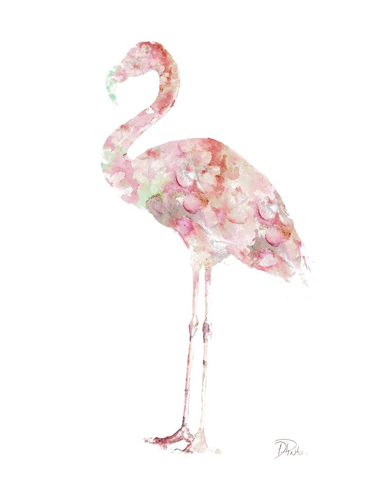 Flowers In Flamingo art print by Patricia Pinto for $57.95 CAD