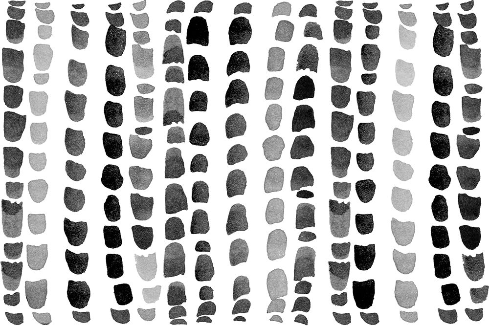 Black and Gray Raindrops art print by Ann Marie Coolick for $57.95 CAD