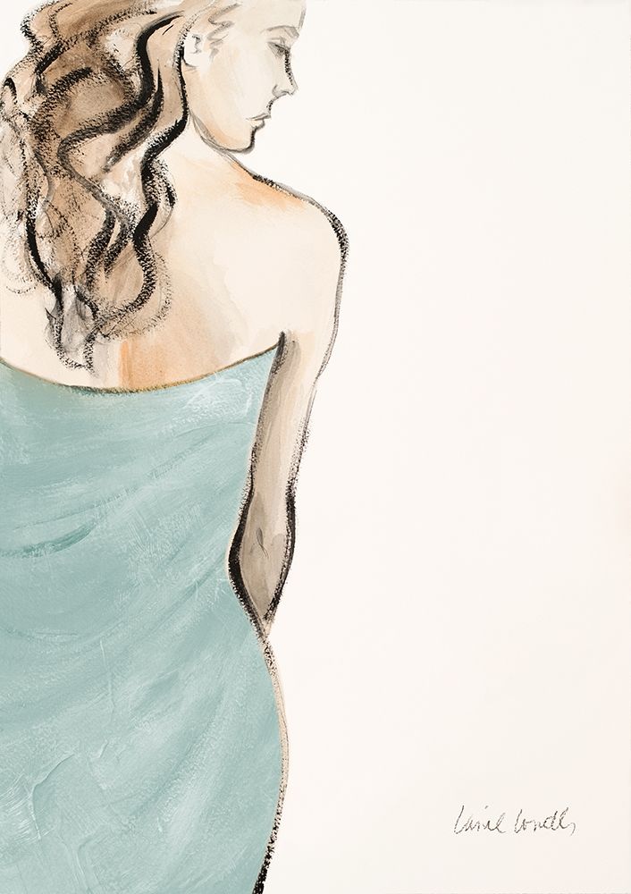 Contemplative Woman I art print by Lanie Loreth for $57.95 CAD