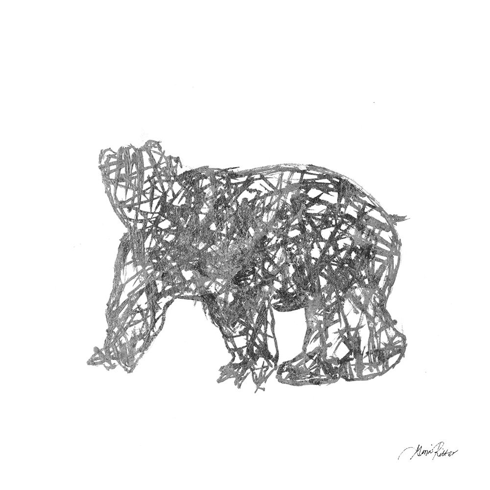 Winter Bear art print by Gina Ritter for $57.95 CAD