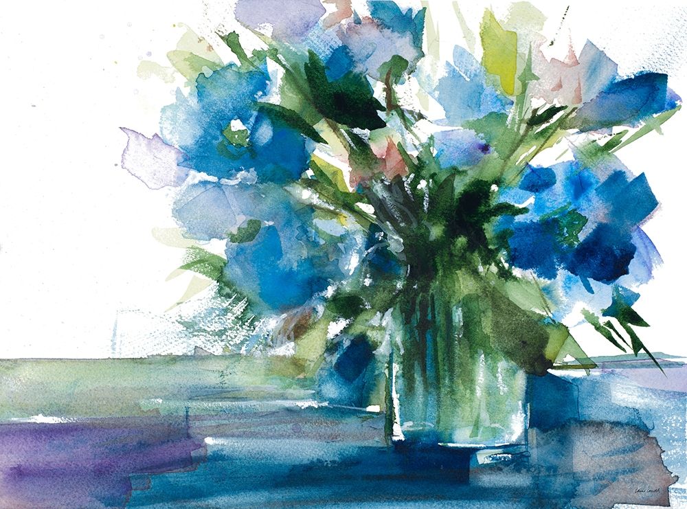 Blue Haven I art print by Lanie Loreth for $57.95 CAD