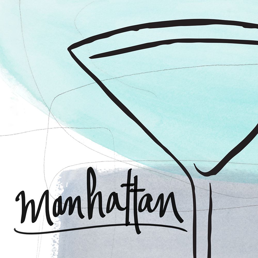 Manhattan Abstract art print by Lanie Loreth for $57.95 CAD