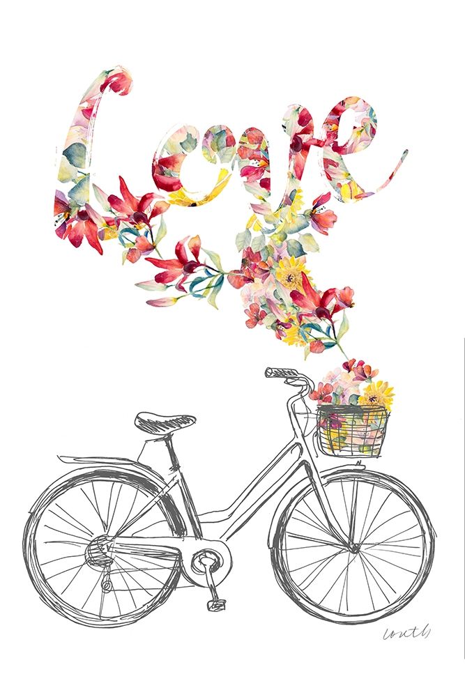Love and Peace I art print by Lanie Loreth for $57.95 CAD