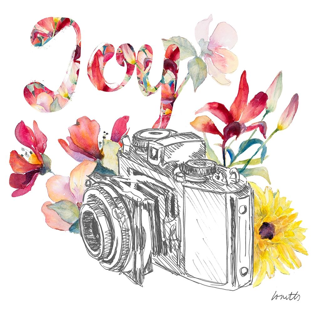 Blooming Camera art print by Lanie Loreth for $57.95 CAD