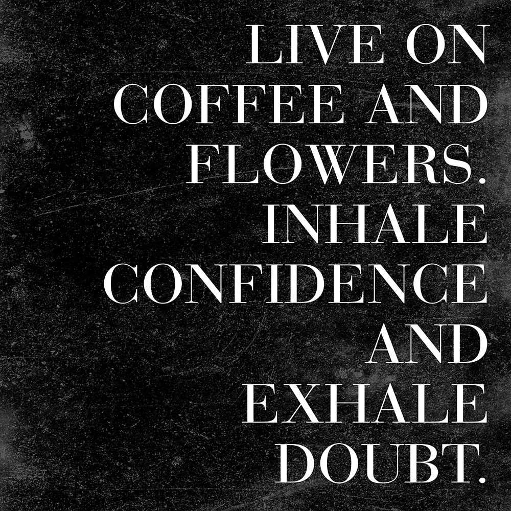 Live On Coffee art print by SD Graphics Studio for $57.95 CAD
