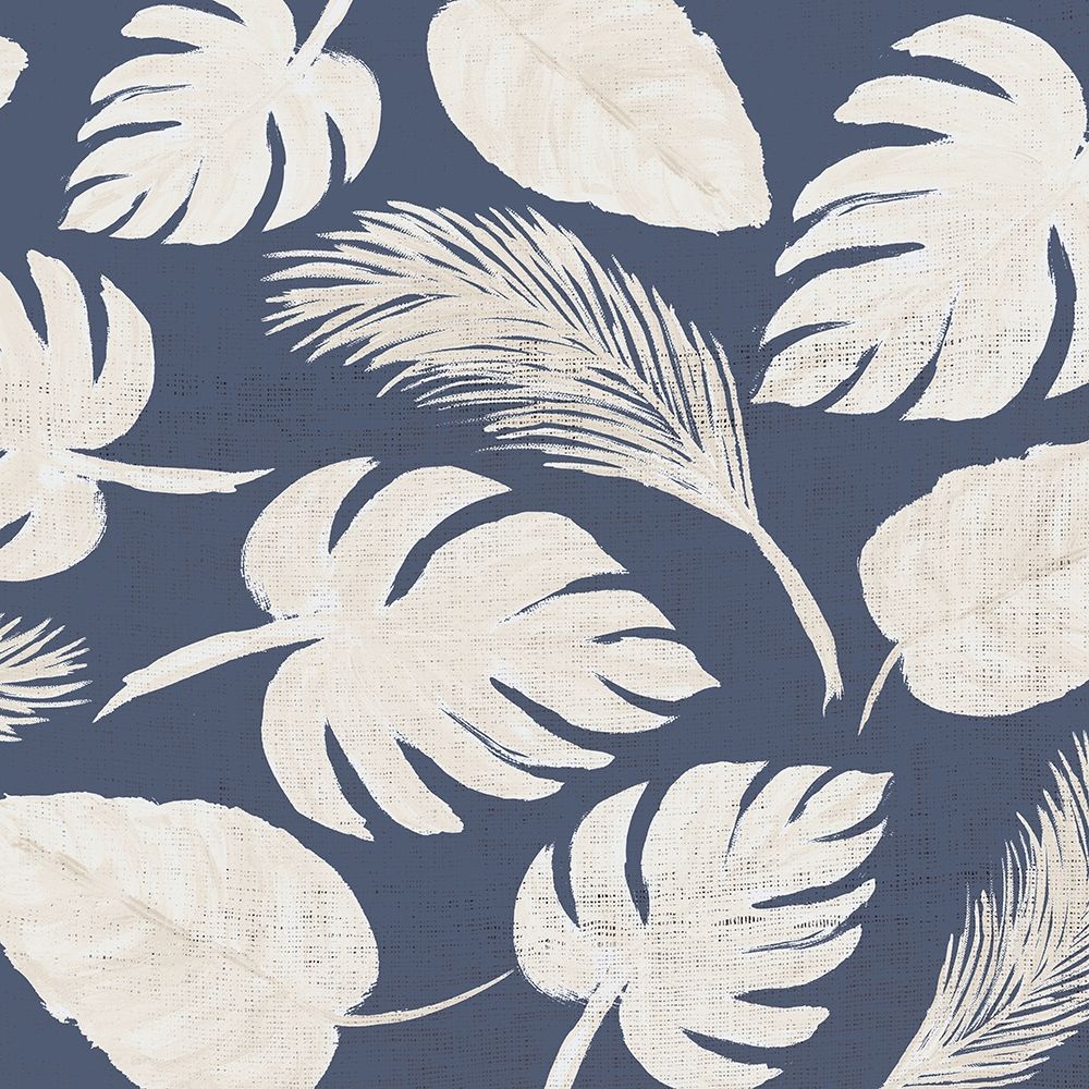 White Leaves Scatter Pattern art print by Julie DeRice for $57.95 CAD