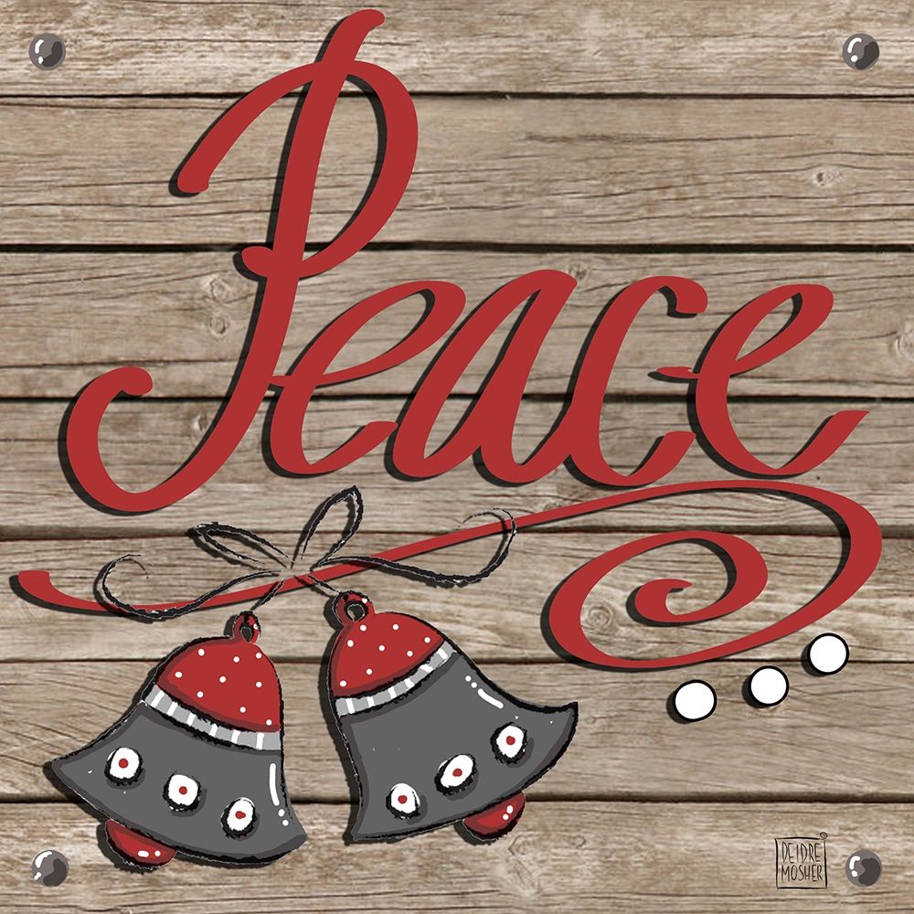 Holiday Feelings on Wood I art print by Deidre Mosher for $57.95 CAD