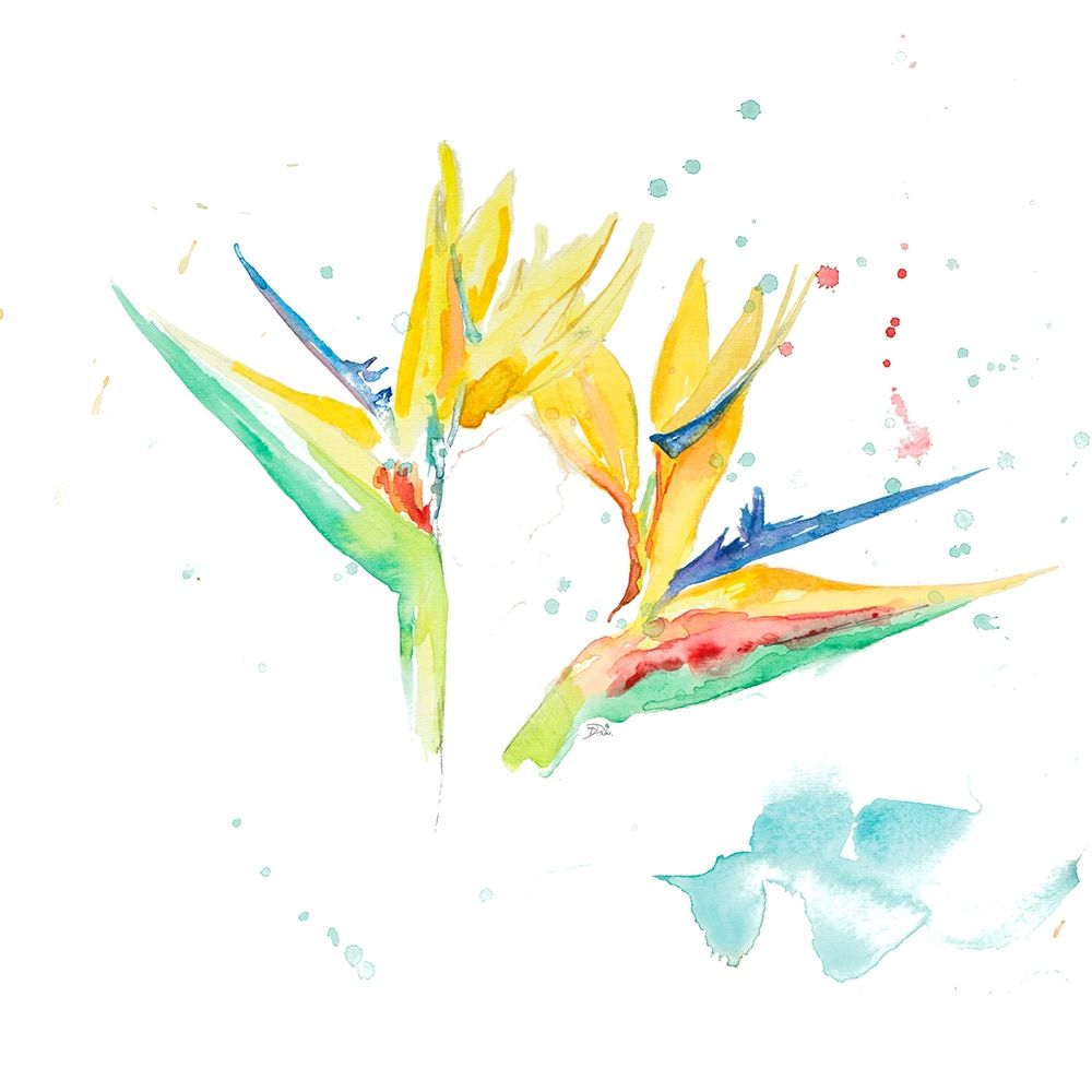 Bird of Paradise I art print by Patricia Pinto for $57.95 CAD