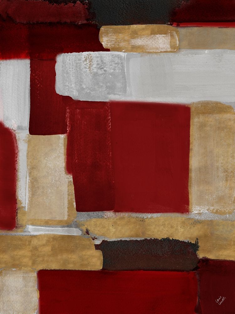 Red and Gold Light I art print by Lanie Loreth for $57.95 CAD