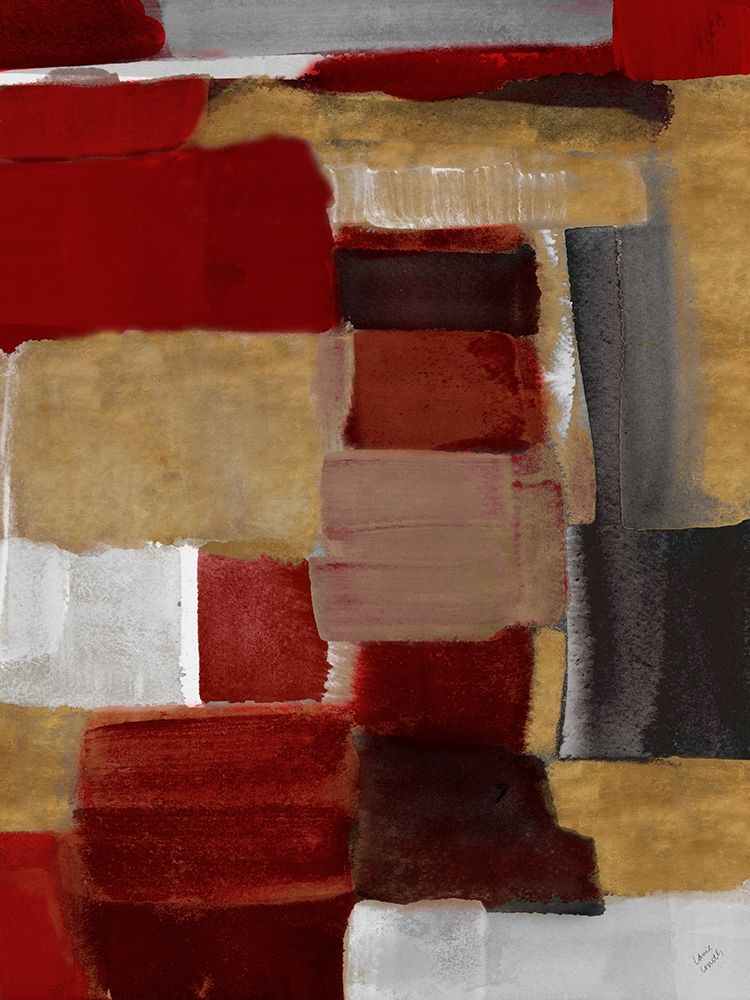Red and Gold Light II art print by Lanie Loreth for $57.95 CAD
