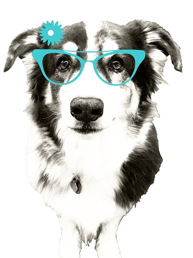 Dogs in Spring art print by Hugo Edwins for $57.95 CAD