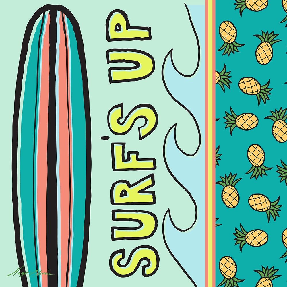 Pop Coastal I art print by Hugo Edwins for $57.95 CAD