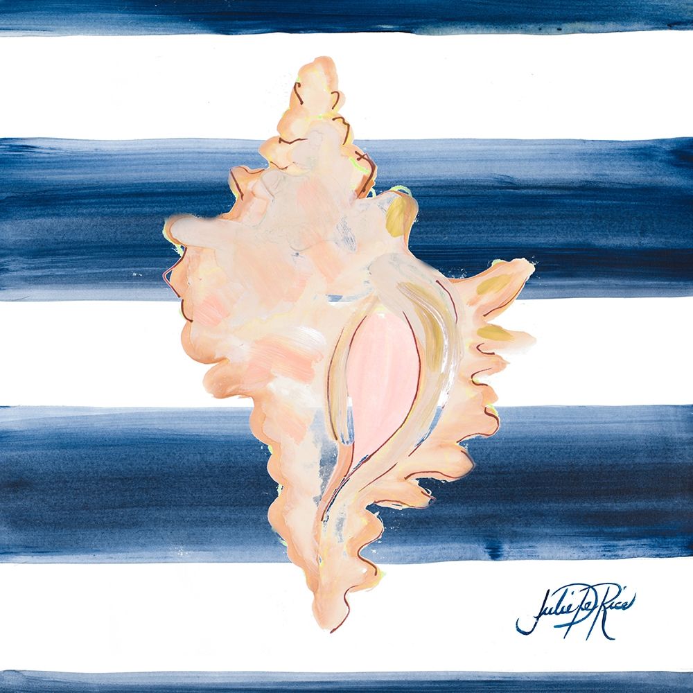 Nautical Shell II art print by Julie DeRice for $57.95 CAD