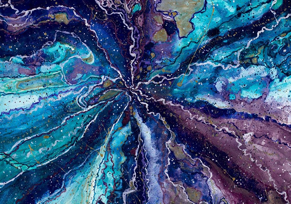 Deep Galaxy art print by Amaya for $57.95 CAD