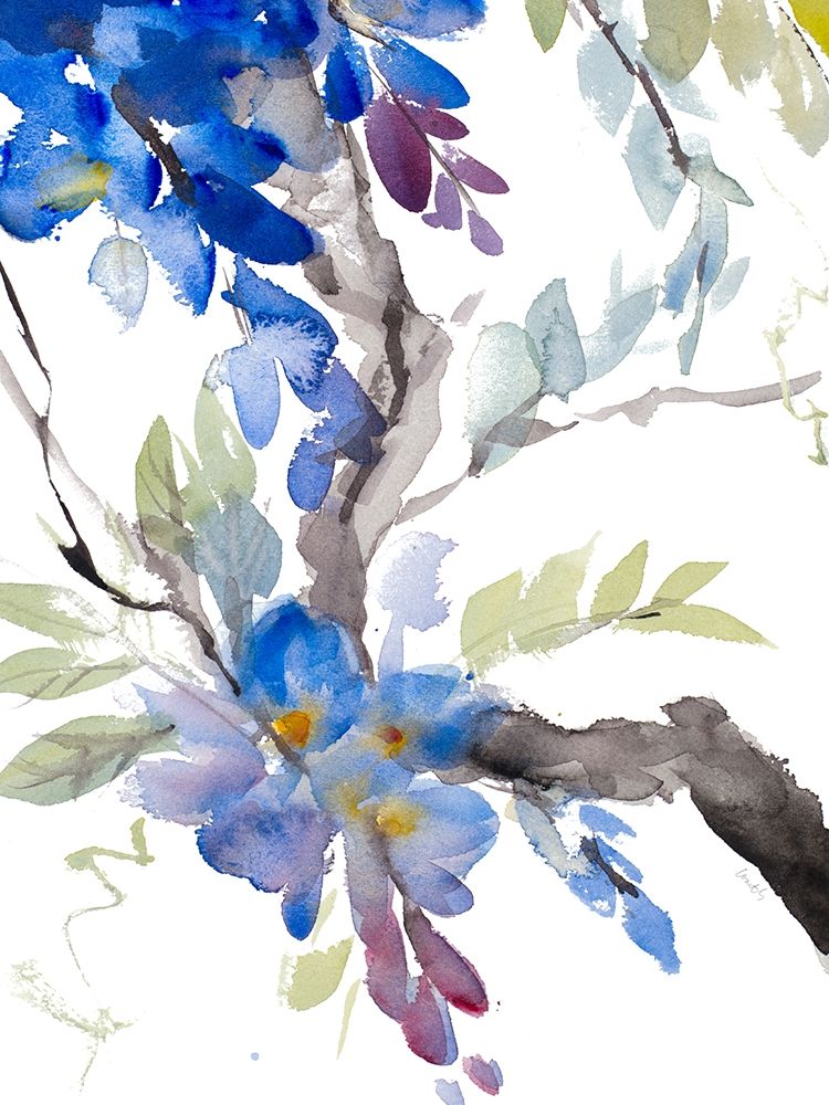 Peaceful Wisteria art print by Lanie Loreth for $57.95 CAD