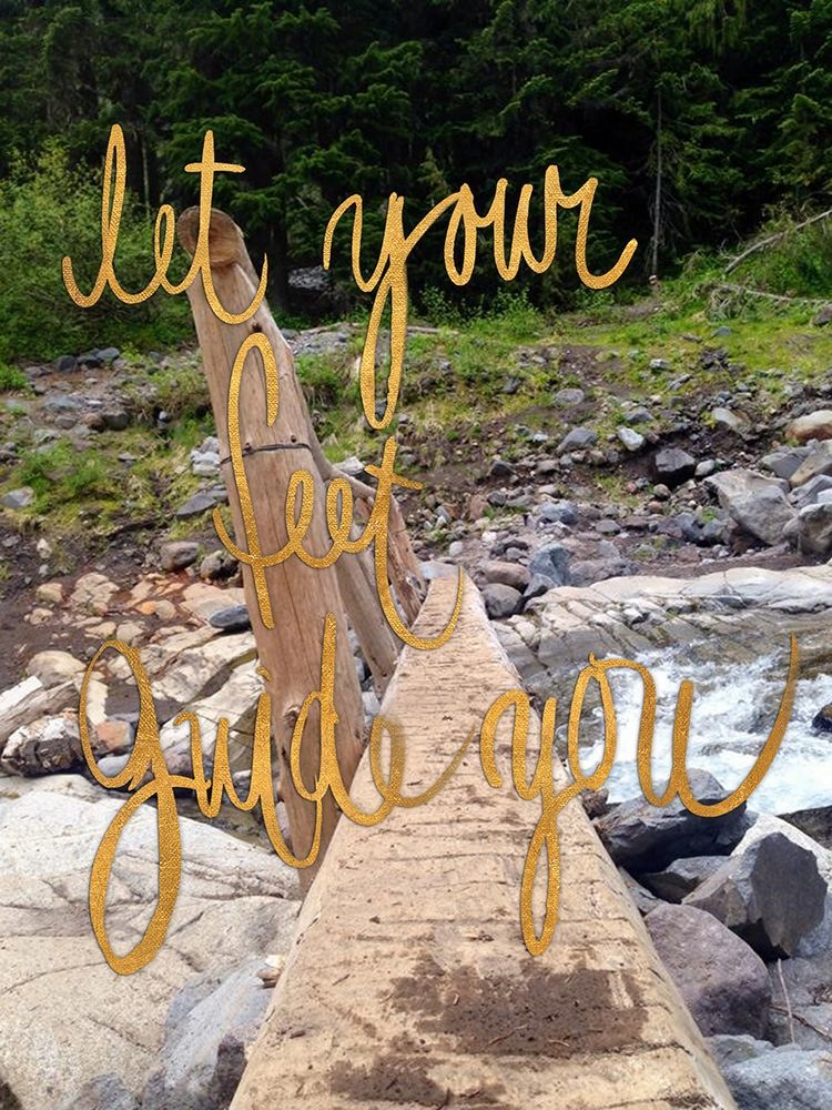 Let Your Feet Guide You art print by Kali Wilson for $57.95 CAD