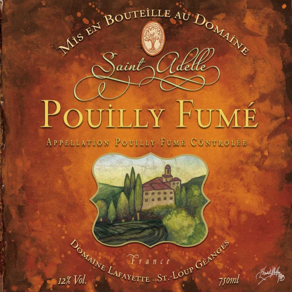 Still Life Wine Label Square VI art print by Mary Beth Baker for $57.95 CAD