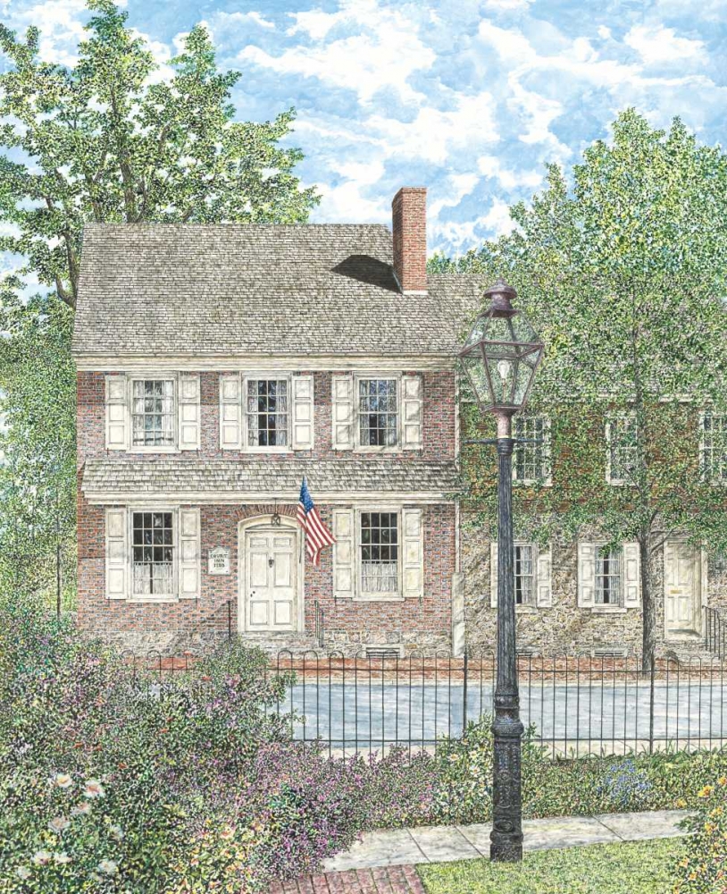 Court Inn art print by James Redding for $57.95 CAD