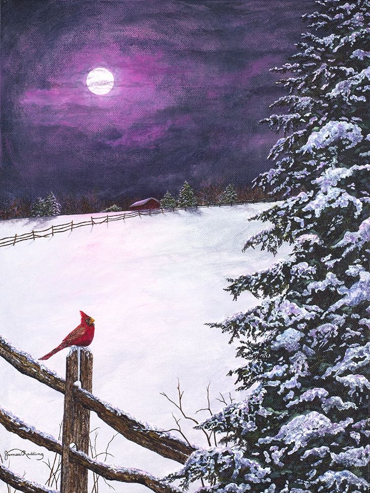 Deep Mauve Midnight art print by James Redding for $57.95 CAD