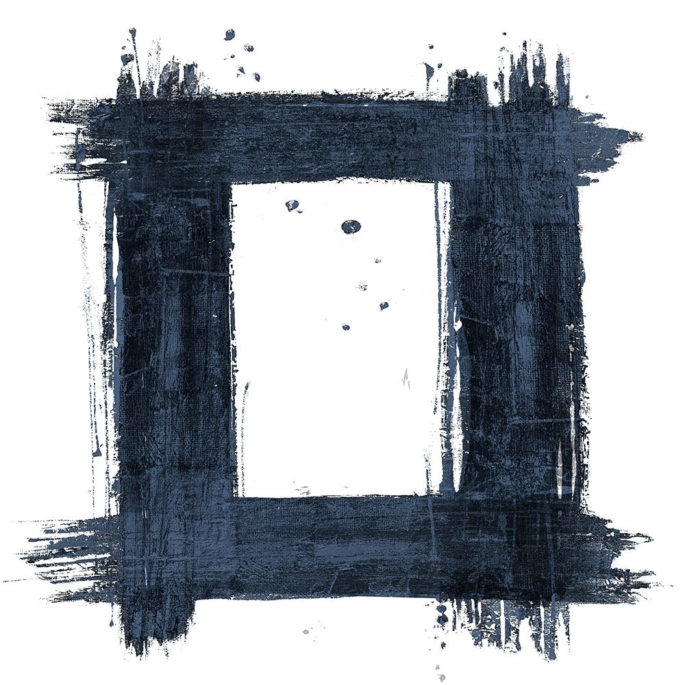 Navy Rectangle art print by Patricia Pinto for $57.95 CAD