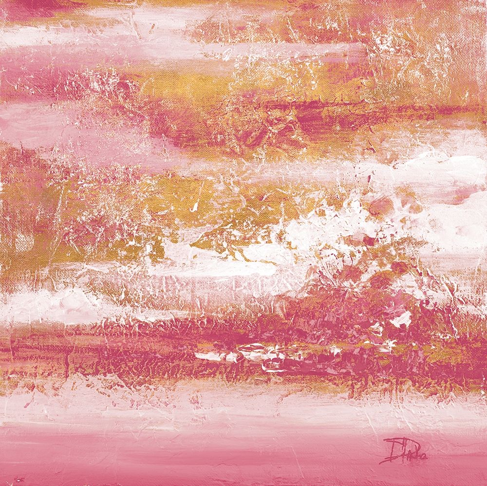 Unpredictable Pinks and Gold art print by Patricia Pinto for $57.95 CAD