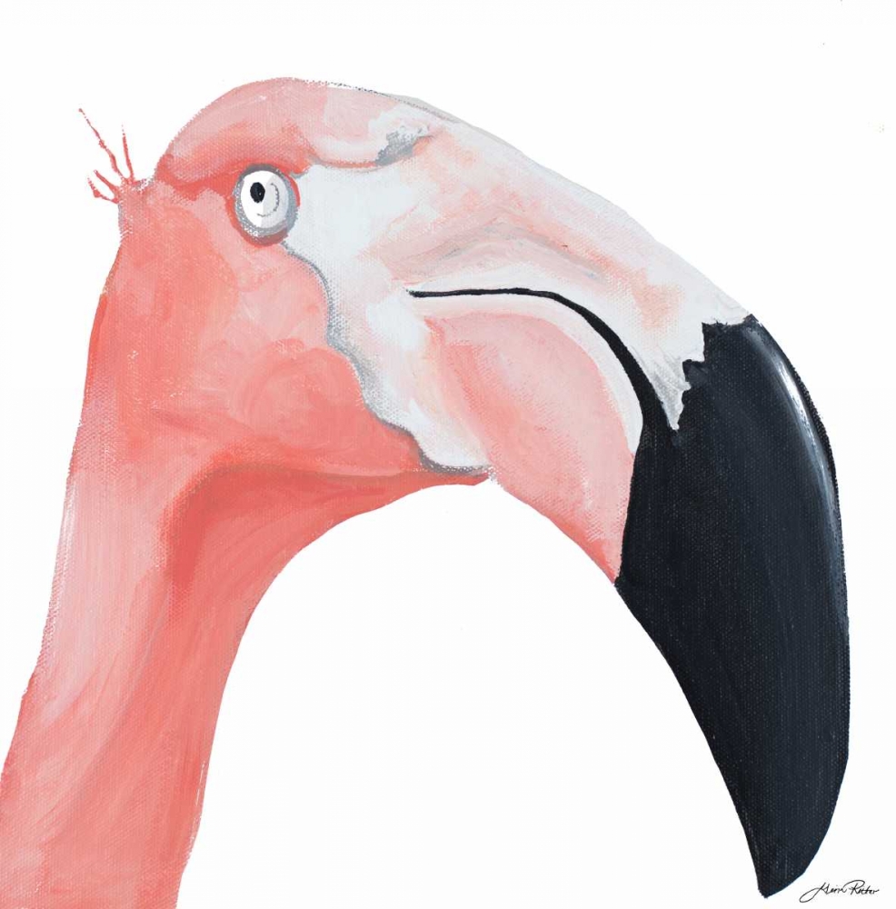 Pink Party of Four III art print by Gina Ritter for $57.95 CAD
