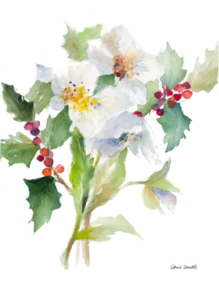 Christmas Bouquet II art print by Lanie Loreth for $57.95 CAD