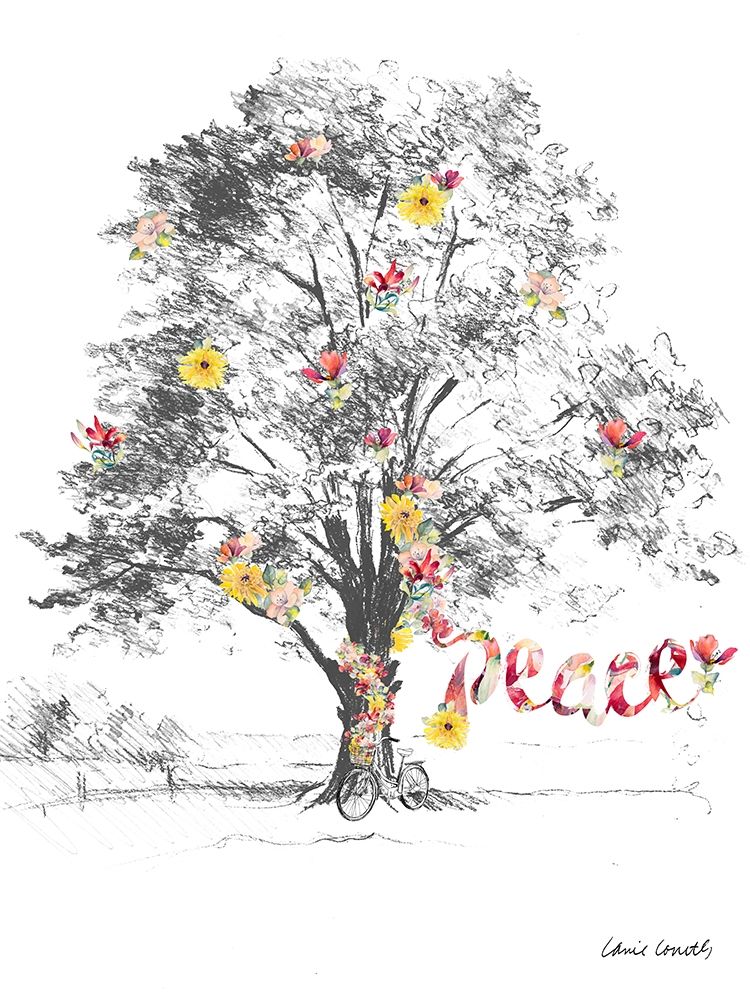 Blooming Tree art print by Lanie Loreth for $57.95 CAD
