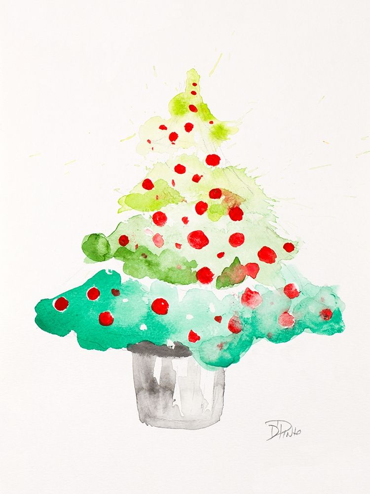 Festive Tree art print by Patricia Pinto for $57.95 CAD