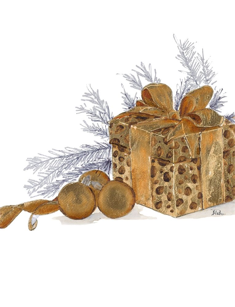 Present with Dots art print by Patricia Pinto for $57.95 CAD