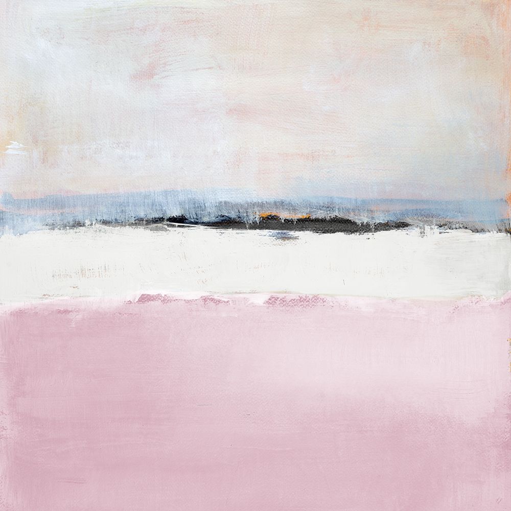 Pink Sea Abstract art print by Lanie Loreth for $57.95 CAD