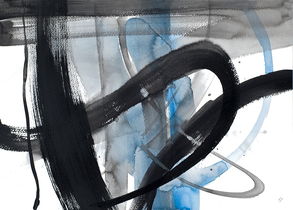 Urban Vibe With Blue I art print by Lanie Loreth for $57.95 CAD