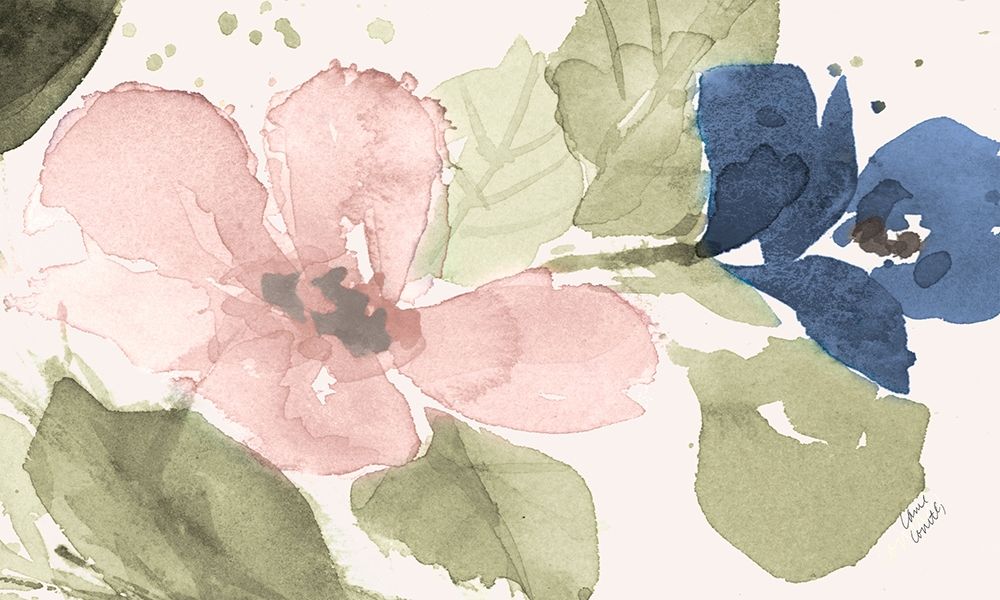 Watercolor Blooms II art print by Lanie Loreth for $57.95 CAD