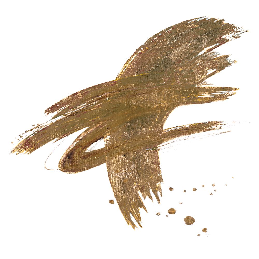 Gold Slash Dance II art print by Patricia Pinto for $57.95 CAD