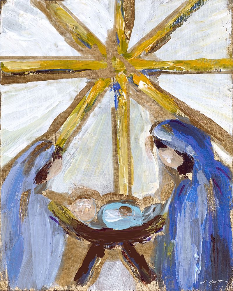 Manger art print by L. Hewitt for $57.95 CAD