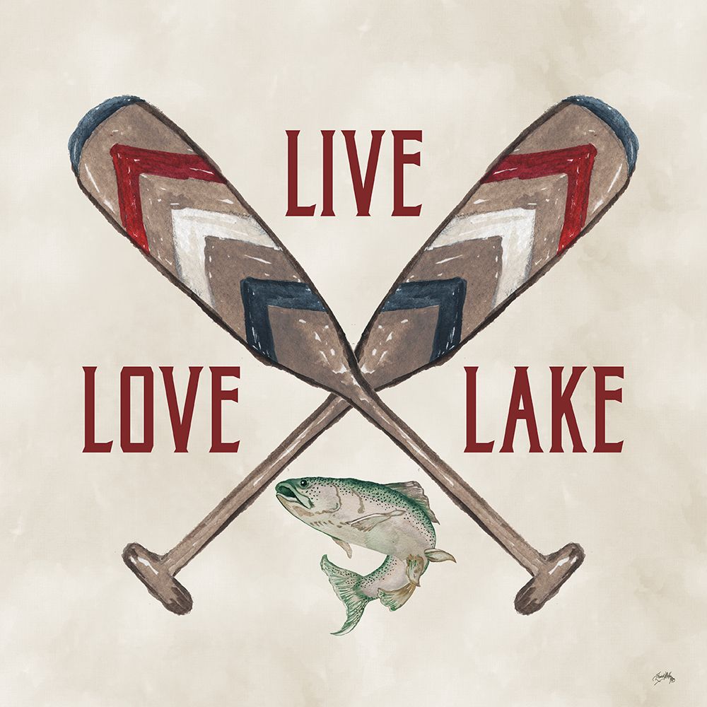 Time On The Lake I art print by Elizabeth Medley for $57.95 CAD