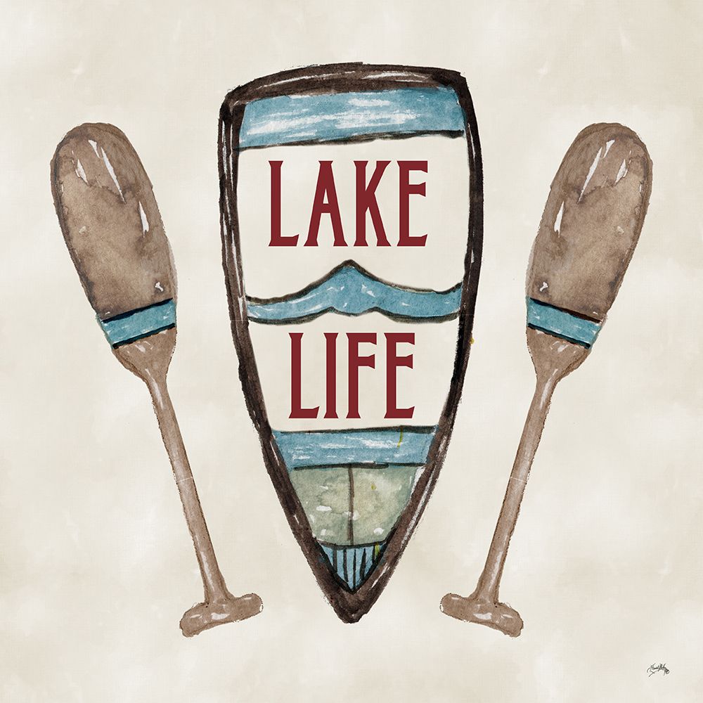 Time on the Lake II art print by Elizabeth Medley for $57.95 CAD