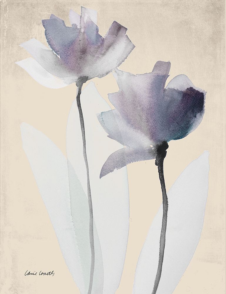 Double Purple Whisper art print by Lanie Loreth for $57.95 CAD