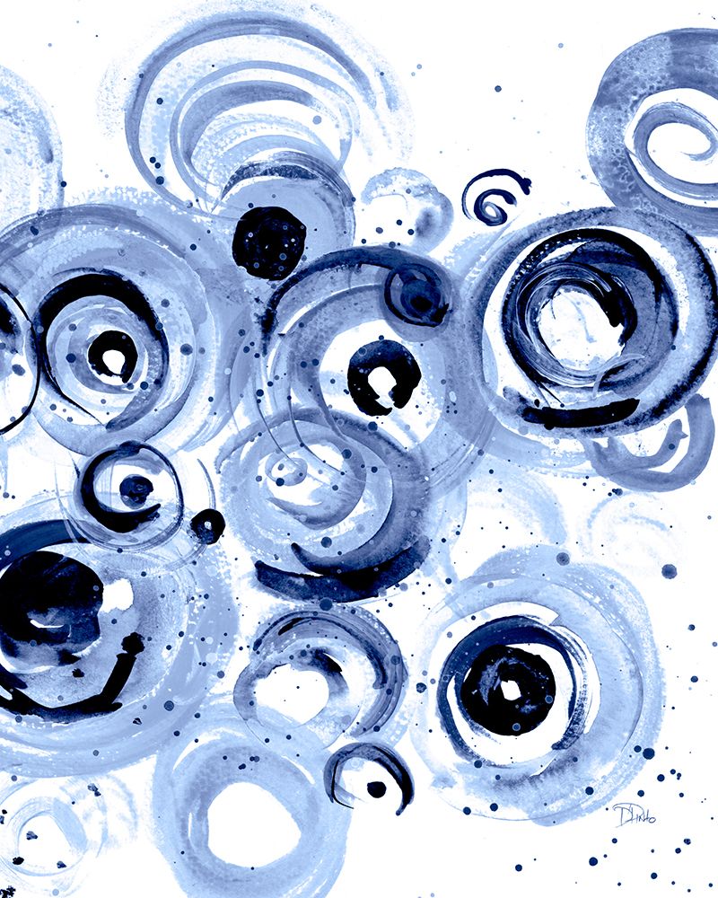 Circulation Indigo art print by Patricia Pinto for $57.95 CAD