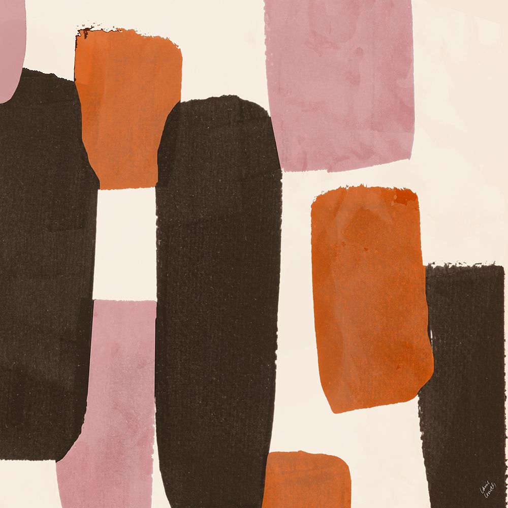 Pink Modern Grooves Close Up art print by Lanie Loreth for $57.95 CAD